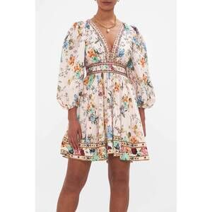 NEW CAMILLA bambino bliss blouson flared dress in multi